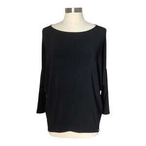 Joseph Ribkoff Dolman Sleeve Career Sweater‎ Black Size 4
